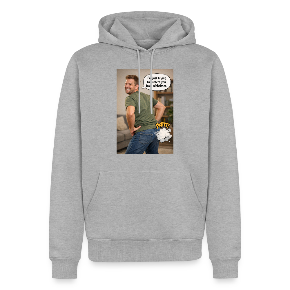 The Fartheimer Hoodie - heather grey