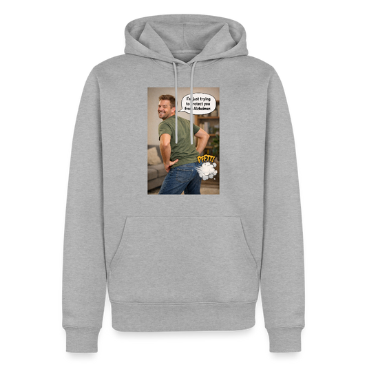 The Fartheimer Hoodie - heather grey