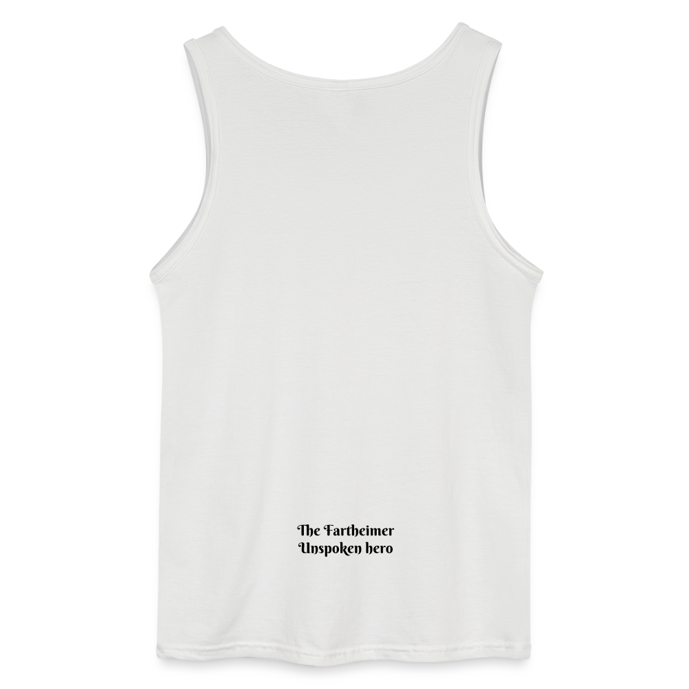 The Fartheimer Mens Wifebeater - white