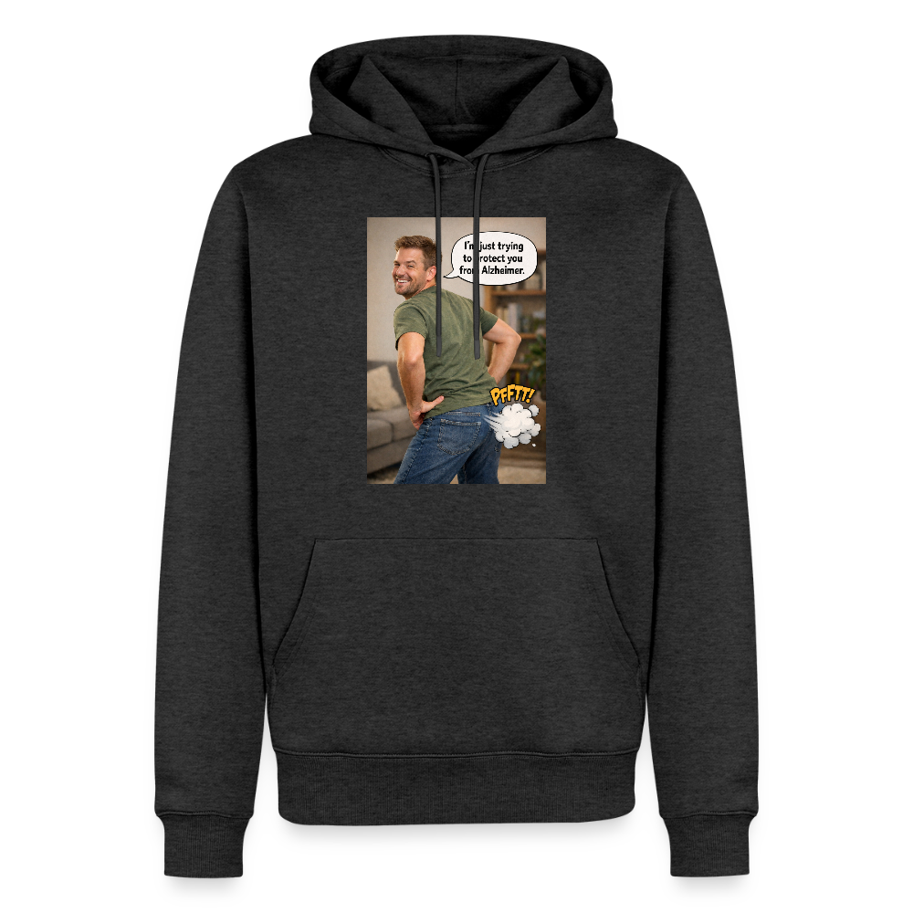 The Fartheimer Hoodie - heather anthracite