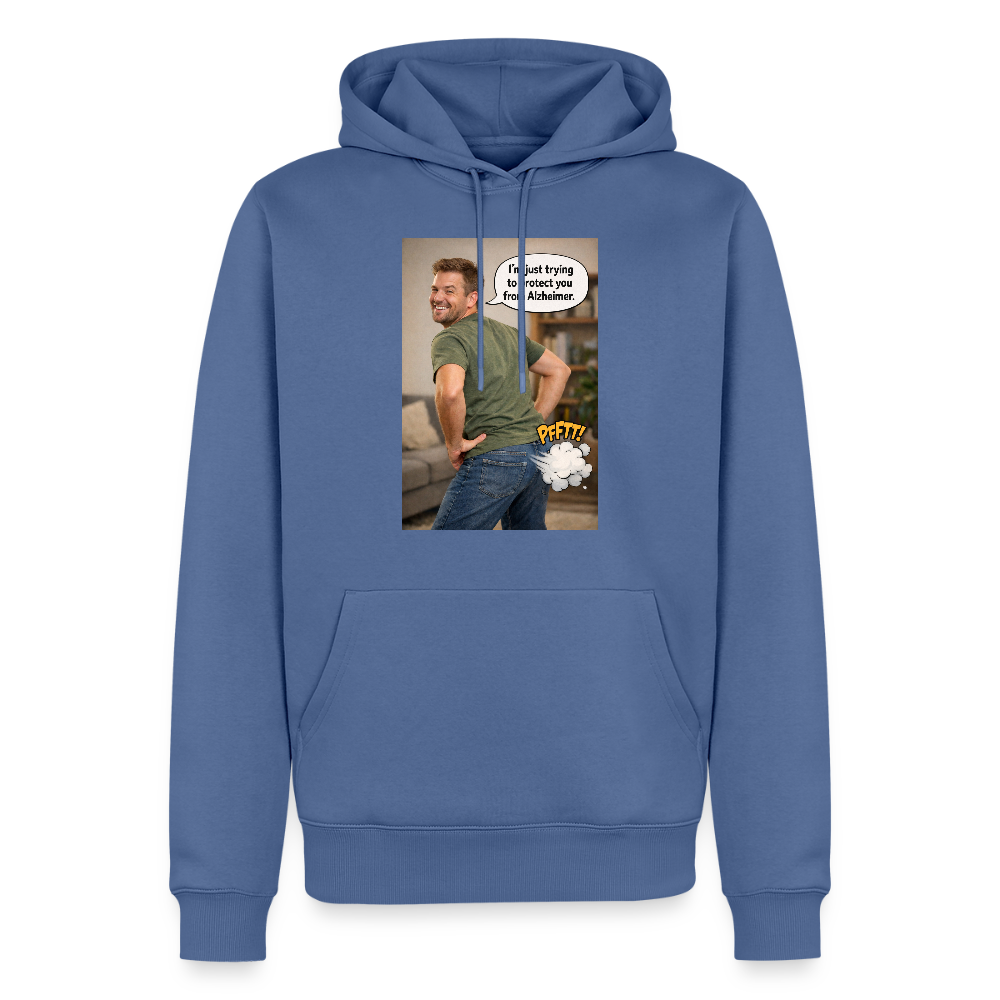 The Fartheimer Hoodie - stone blue