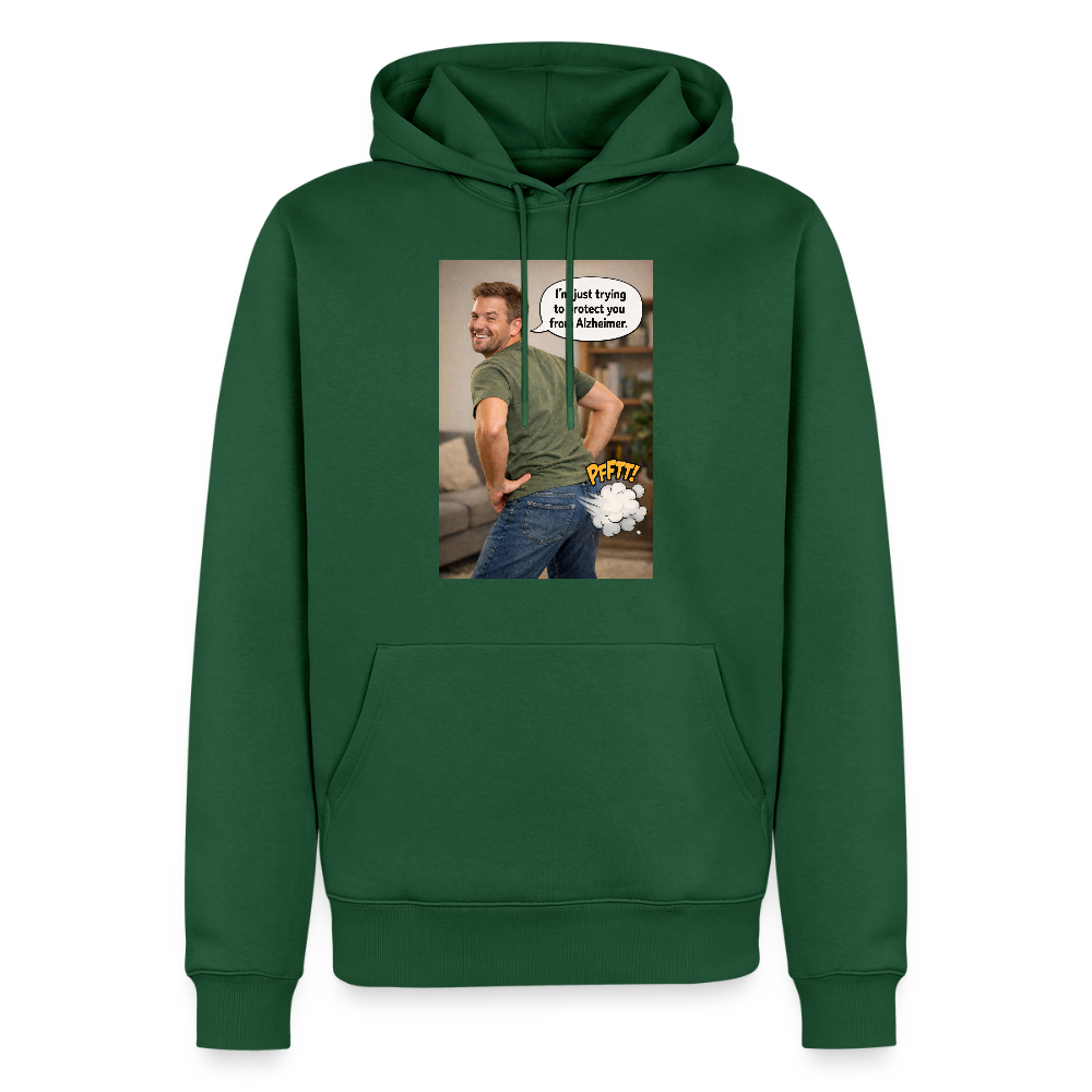 The Fartheimer Hoodie - bottle green