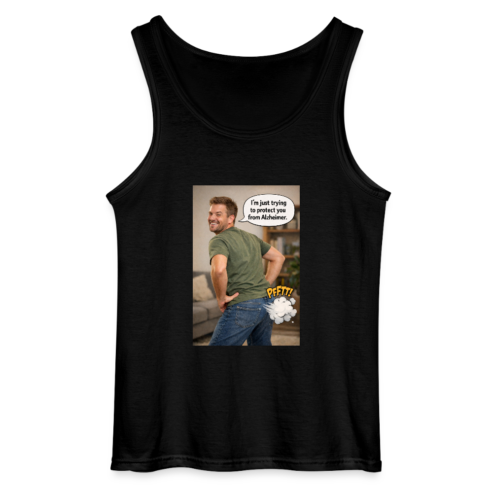 The Fartheimer Mens Wifebeater - black