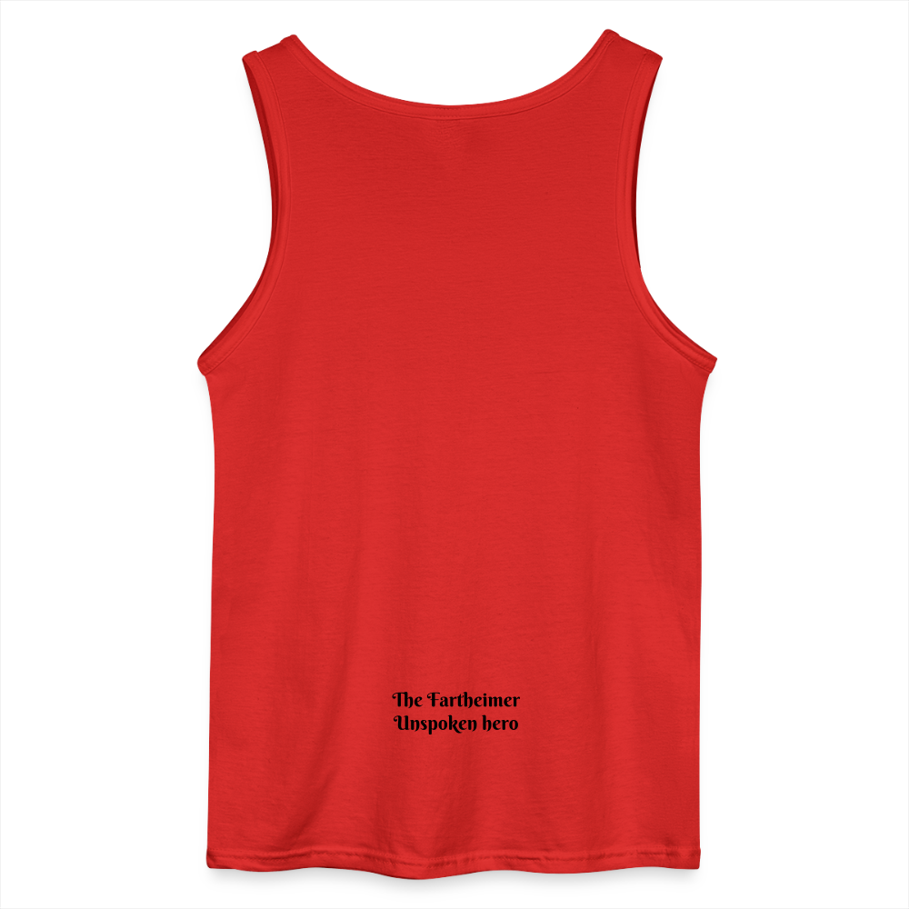 The Fartheimer Mens Wifebeater - red