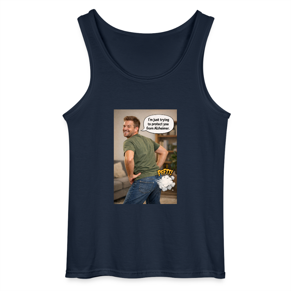 The Fartheimer Mens Wifebeater - navy