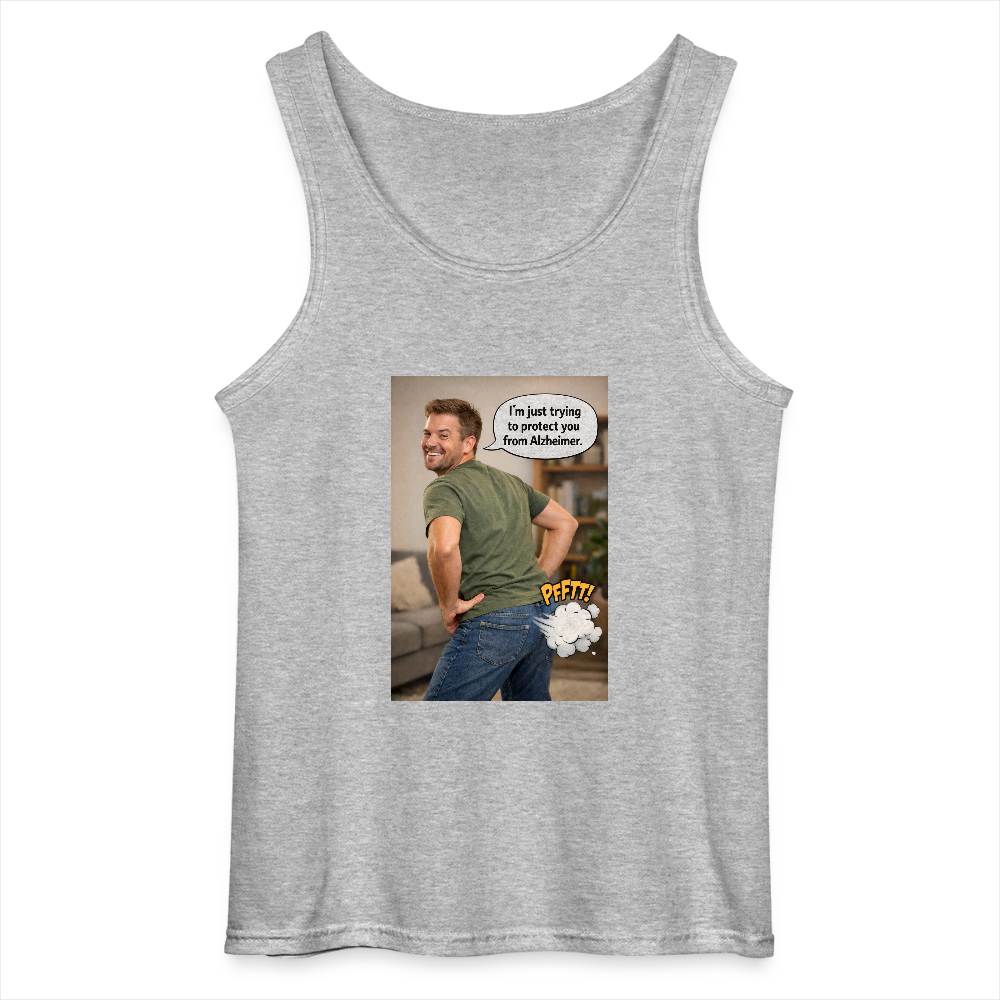 The Fartheimer Mens Wifebeater - sports grey